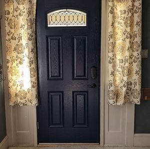 The Big One grommet curtains